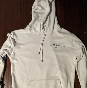 Off white oil painting hoodie